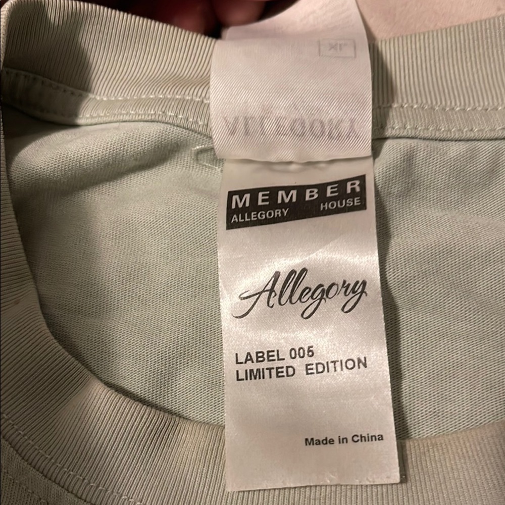 Allegory Threads of Tales graphic heavyweight t-shirt - Picture 3 of 6